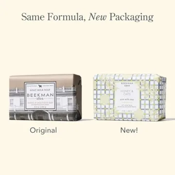 Nourishing Goat Milk Body Soap Bar with Honey & Oats - 9 oz