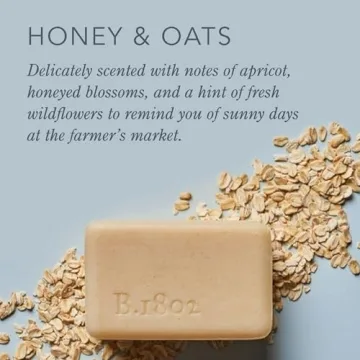 Nourishing Goat Milk Body Soap Bar with Honey & Oats - 9 oz