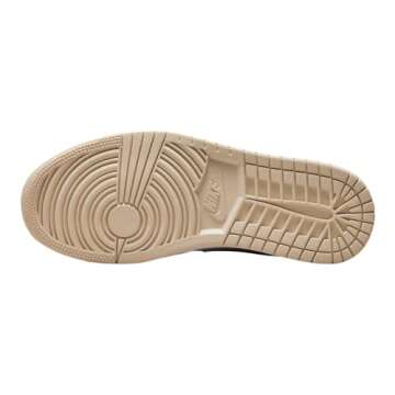 Nike Jordan Womens WMNS Air Jordan 1 MID SE DO6699 200 Cream Dark Chocolate - Size 8W