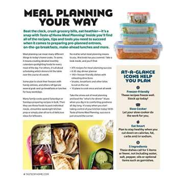 Taste of Home Meal Planning Cookbook: Over 500 Recipes, Tips & Secrets for Busy Meal Planners (Taste of Home Quick & Easy)