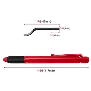 HAUTMEC Deburring Tool - Versatile with Swivelling Blades
