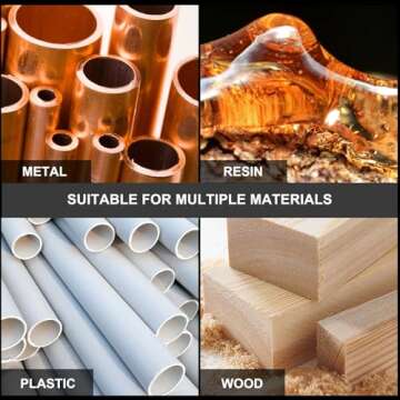 HAUTMEC Deburring Tool - Versatile with Swivelling Blades