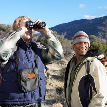 20x50 High-Powered Binoculars with Smartphone Adapter