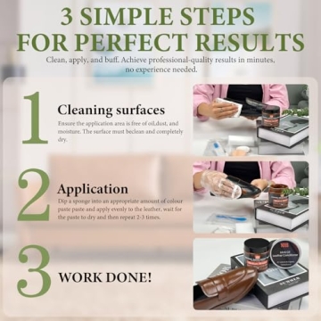 NIUB Leather Recoloring Balm for Ultimate Leather Restoration