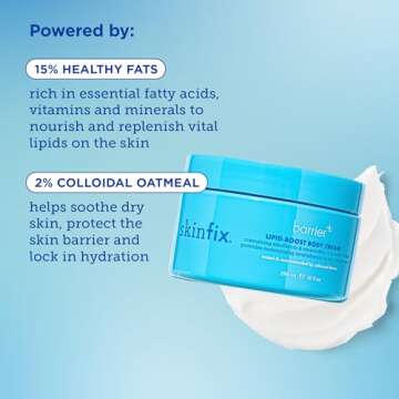 Skinfix Barrier+ Lipid-Boost Vegan Body Cream for Hydration