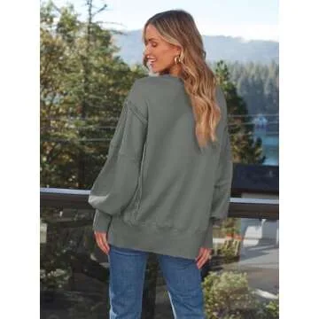 Trendy Queen Oversized Sweatshirts for Women & Girls