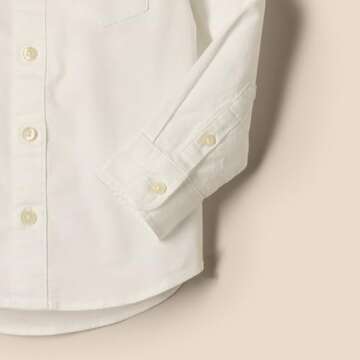 Stylish Baby Boys' Stretch Oxford Shirt for Toddlers