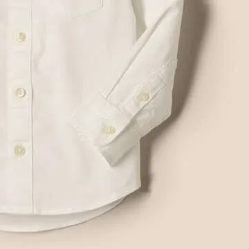 Stylish Baby Boys' Stretch Oxford Shirt for Toddlers
