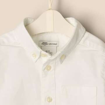 Stylish Baby Boys' Stretch Oxford Shirt for Toddlers
