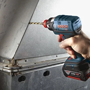 BOSCH Titanium Coated Drill Bit for Metal and Wood| Durable