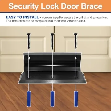 Top Home Security Lock Door Brace for Enhanced Protection