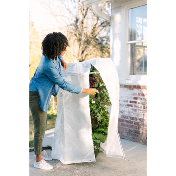 Greenstalk Insect Plant Cover - Premium Protection for Large Planters and Gardens