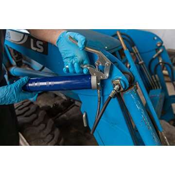 Lincoln 1133 Grease Gun – 6,000 PSI, One-Hand Operation
