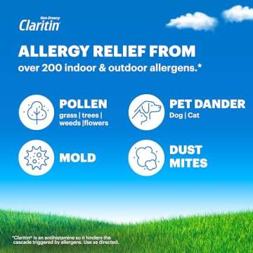 Claritin Allergy Relief Tablets, 24-Hour Non-Drowsy
