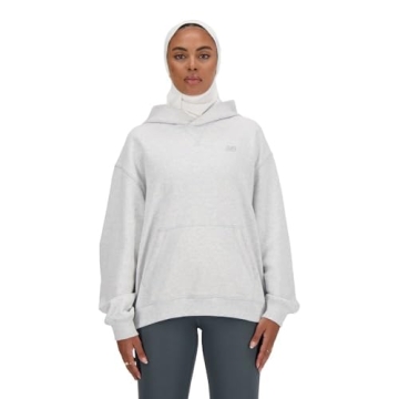 New Balance Women's Athletics French Terry Hoodie - Cozy & Stylish
