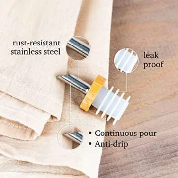 Kitchentoolz Ceramic Olive Oil Dispenser for Modern Kitchens