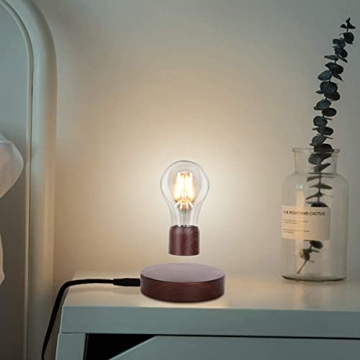 Magnetic Levitating Floating LED Light Bulb for Unique Gifts