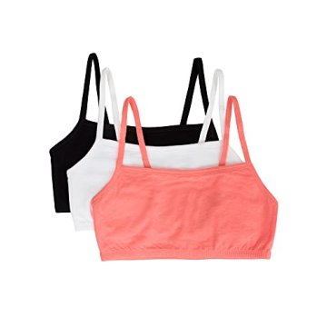 Fruit of the Loom Women's Comfortable 3 Pack Sports Bra