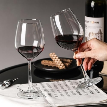Cadamada Wine Glass Gift Set - 8 Elegant Glasses