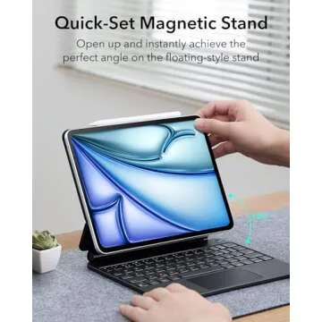 ESR iPad Air 11 inch Case with Keyboard for Productivity