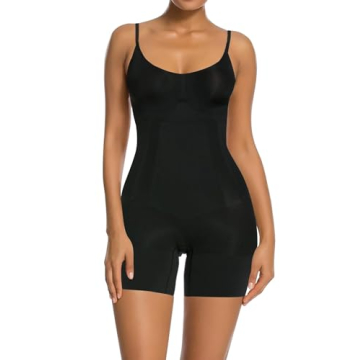 SHAPERX Body Shaper Bodysuit for Women with Tummy Control