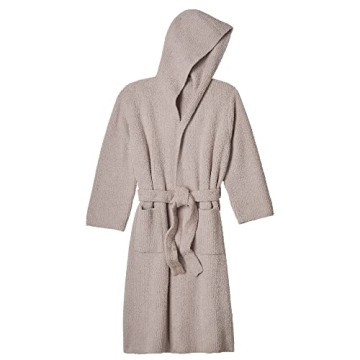 Barefoot Dreams CozyChic Ribbed Hooded Robe - Stylish Comfort