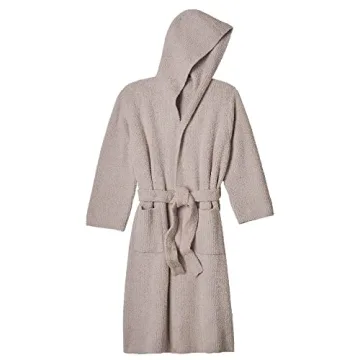 Barefoot Dreams CozyChic Ribbed Hooded Robe - Stylish Comfort