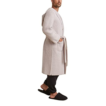 Barefoot Dreams CozyChic Ribbed Hooded Robe - Stylish Comfort