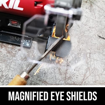 SKIL 3.0 Amp 8 In. Bench Grinder with LED Work Light