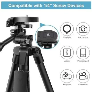 Lightweight Professional Camera Tripod for Sony Cameras