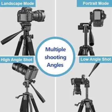 Lightweight Professional Camera Tripod for Sony Cameras