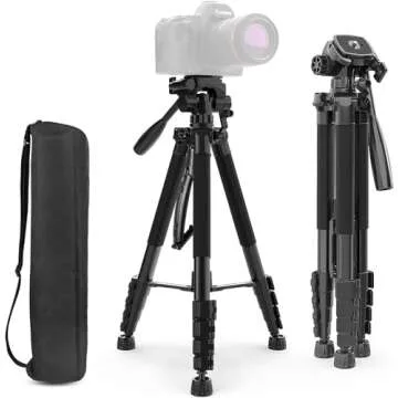 Lightweight Professional Camera Tripod for Sony Cameras