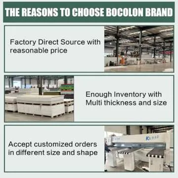 Bocolon HDPE Sheets for Durable DIY Projects, 12x12"