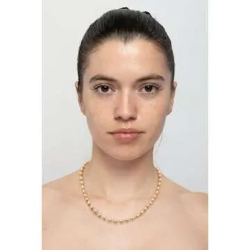 POTESSA 18K Gold Plated Pendant Necklace Medallion Coin Y Style Link Thick Chain Toggle Layering Necklace for Women Jewelry