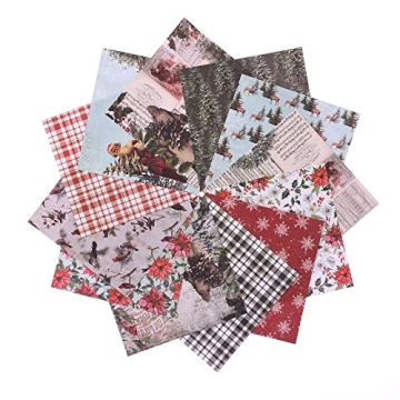 ZIIVARD Vintage Scrapbook Paper - 48 Sheets for DIY Crafts