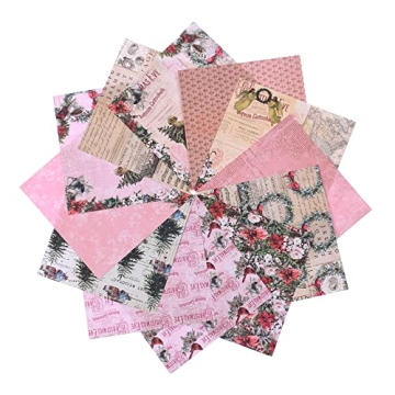 ZIIVARD Vintage Scrapbook Paper - 48 Sheets for DIY Crafts