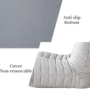 Sdorens Cozy Bean Bag Chair for All Ages - Ergonomically Designed