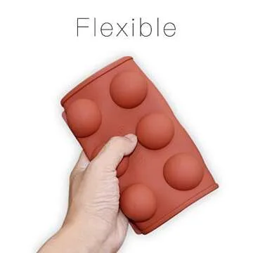 homEdge Silicone Mold for Chocolate, Cake & Mousse