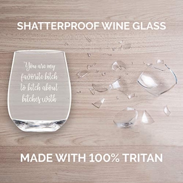 Unique Unbreakable Stemless Wine Glasses for Gifts