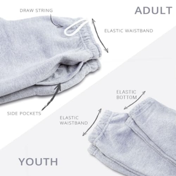 Comfortable Guys Lacrosse Goalie Sweatpants for All Ages