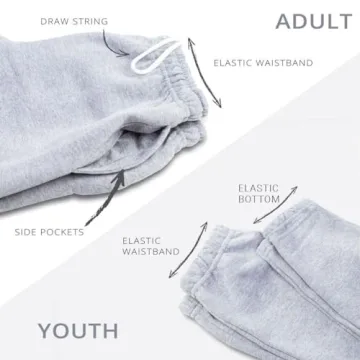 Comfortable Guys Lacrosse Goalie Sweatpants for All Ages