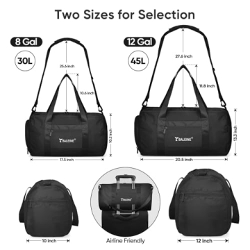 BALEINE Waterproof Gym Bag for All Activities and Travel