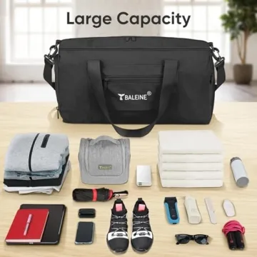 BALEINE Waterproof Gym Bag for All Activities and Travel