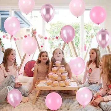 Pink Balloons Set – 60 Decorative Balloons for Every Occasion