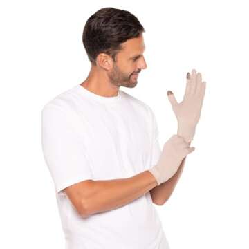 Coolibar Gannett UV Gloves - Stylish Sun Protection for All