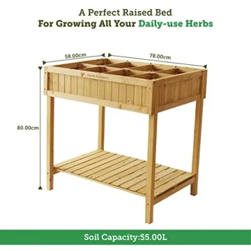 VegTrug Elevated Herb Garden for Easy Gardening