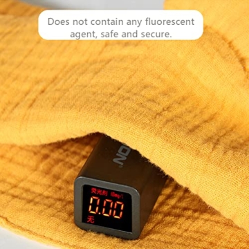 Organic Cotton Bunny Lovey Blanket for Babies and Toddlers