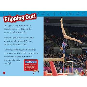 Gymnastics (National Geographic Kids Readers, Level 2) Book - An Engaging Journey into the World of ...