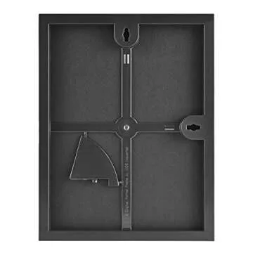 MCS Document Frame: Modern Black 8.5x11 Design