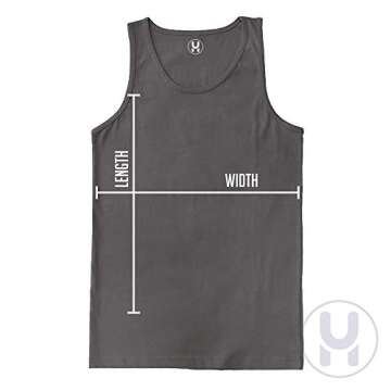 Big Rainbow American Flag - Gay Pride LGBTQ Men's Tank Top (Black, XX-Large)